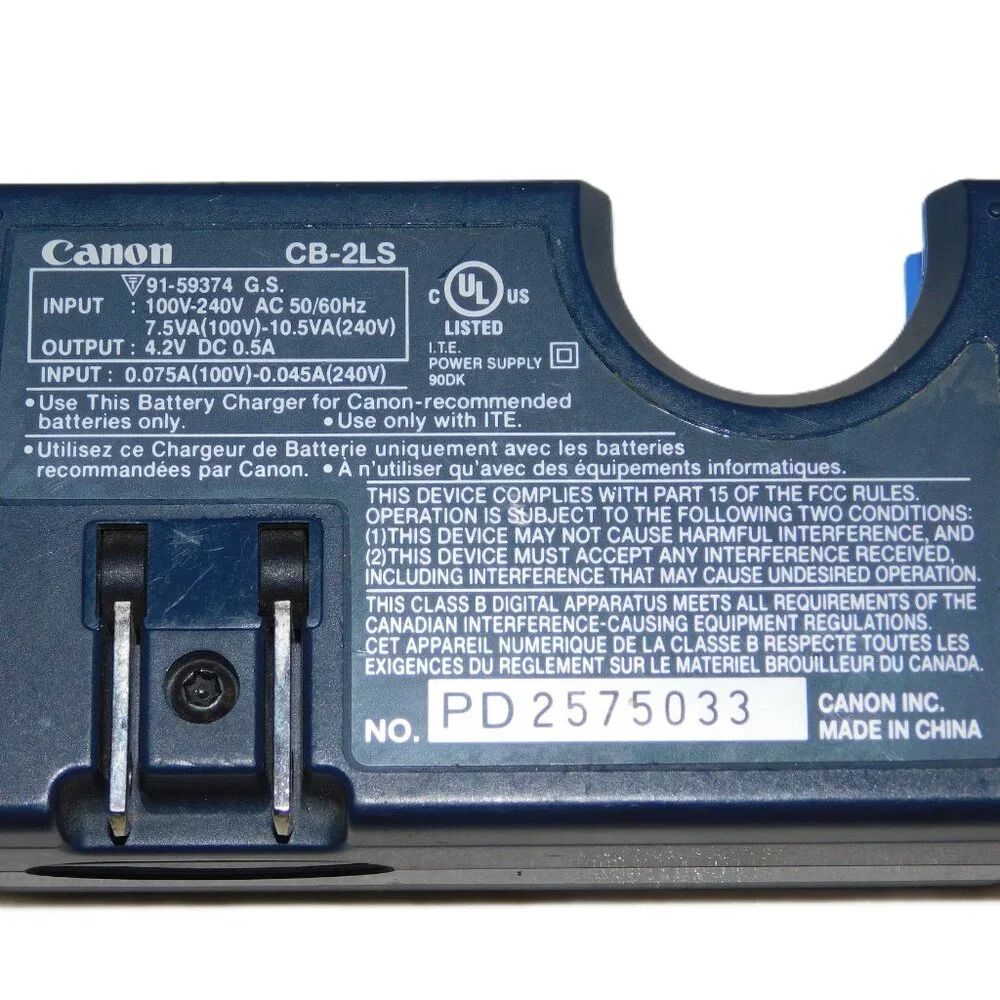 Canon Power Shot S110 Digital Elph Camera For Parts Or Repair